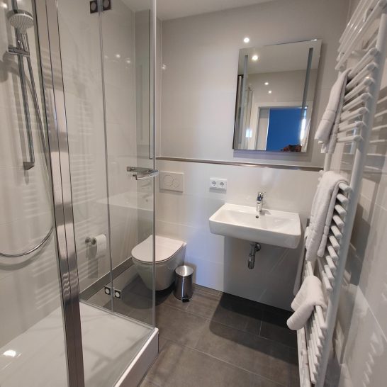 Beispiel eines Apartments: Bad